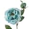 Teal English Rose Stem by Ashland®